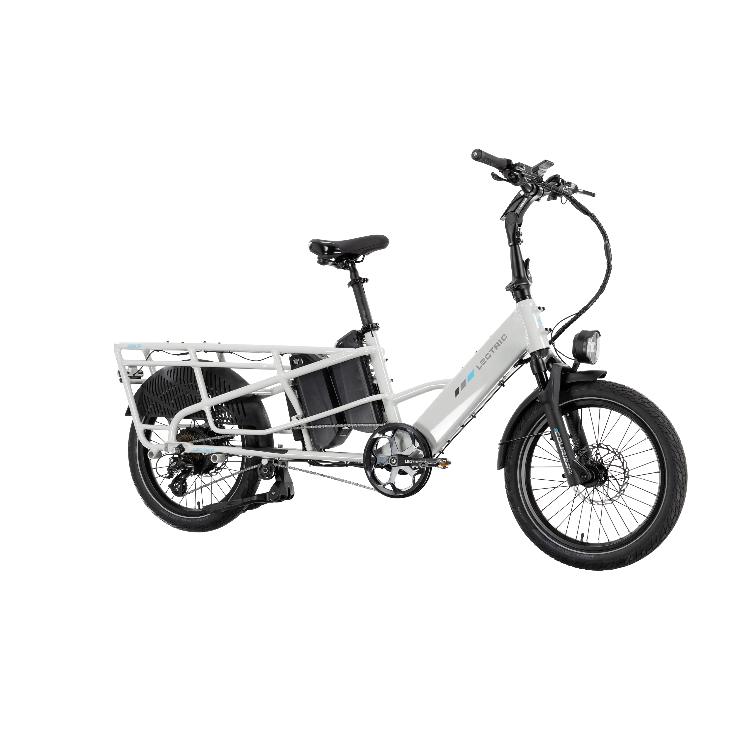 XPedition2 Stratus White Long-Range Dual-Battery eBike - Image 25